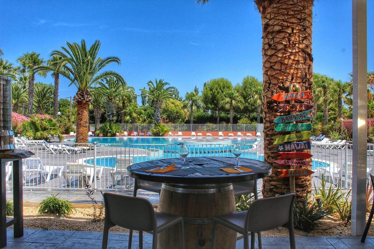 Camping Del Mar 10, Mobil Home Petit Paradis, 6 Personnes, Bord De Mer, Camping Del Mar Village Argelès-sur-Mer Εξωτερικό φωτογραφία